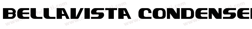 Bellavista Condensed字体转换